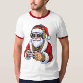 Kerstmis Ringer T-Shirt (Voorkant)