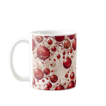 Kerstmis Rode Ballen Patroon Ontwerp