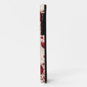 Kerstmis Rode Bellen Patroon Ontwerp Case-Mate iPhone Case (Achterkant/links)