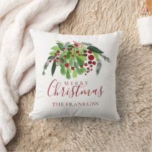 Kerstmis Rode Bessen Persoonlijke Familie
