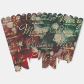 Kerstmis Rode Groene Gouden Favoriete Dozen Bedankdoosjes (Ongevouwen)