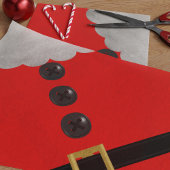 Kerstmis Rode Sinterklaaspak Feestelijke vakantie Tissuepapier