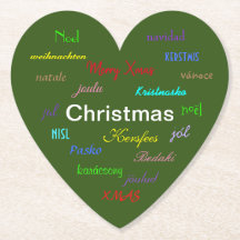 Kerstmis rond het moderne groene hart van de werel