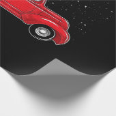 Kerstmis rond Newfoundland met cadeau voor rode au Cadeaupapier (Hoek)