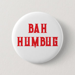 Kerstmis Ronde Button 5,7 Cm