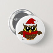 Kerstmis Ronde Button 5,7 Cm (Voorkant /achterkant)