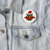 Kerstmis Ronde Button 5,7 Cm (In situ)