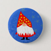 Kerstmis Ronde Button 5,7 Cm (Voorkant)