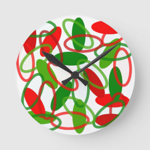 Kerstmis Ronde Klok