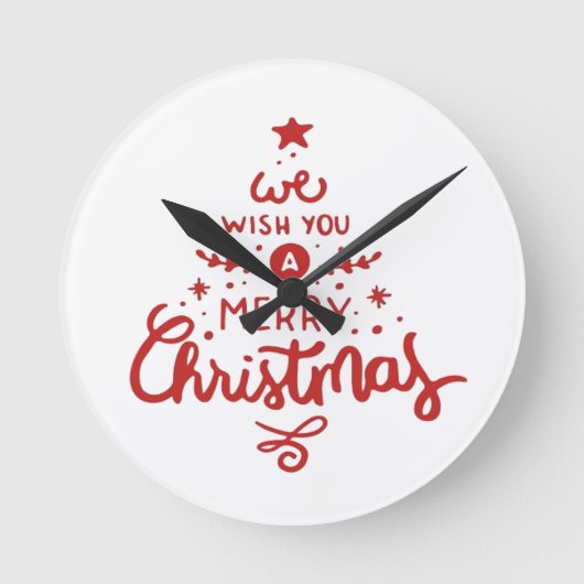 Kerstmis Ronde Klok (Voorkant)