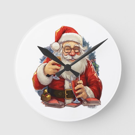 Kerstmis Ronde Klok (Voorkant)