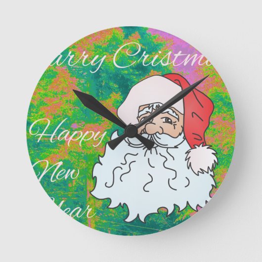 kerstmis ronde klok (Voorkant)