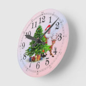 Kerstmis Ronde Klok (Hoek)