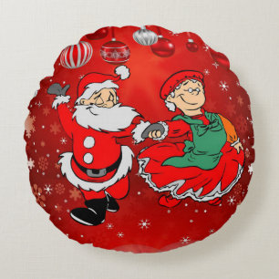 Kerstmis Ronde Kussen