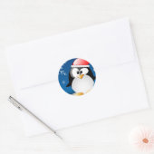kerstmis ronde sticker (Envelop)