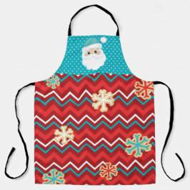 KERSTMIS ROOD BLAUW WIT STREPEN & KERSTMAN SCHORT