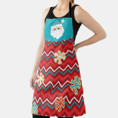 KERSTMIS ROOD BLAUW WIT STREPEN & KERSTMAN SCHORT (Insitu)