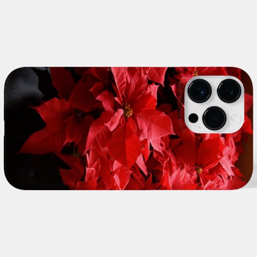 Kerstmis Rood Case-Mate iPhone Case (Achterkant (horizontaal))