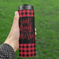 Kerstmis Rood en Zwart Buffalo Plaid