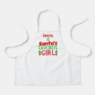 Kerstmis Rood Groen Kerstman Bakken Keuken Schort