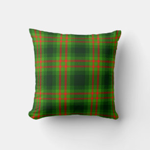 Kerstmis Rood Groen Tartan Schotse Ruit Naadloos P Kussen