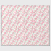 Kerstmis, rood, kerstvakantieontwerp cadeaupapier (Vlak)