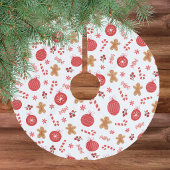 Kerstmis Rood Ornament Vakantie Kerstboom Rok