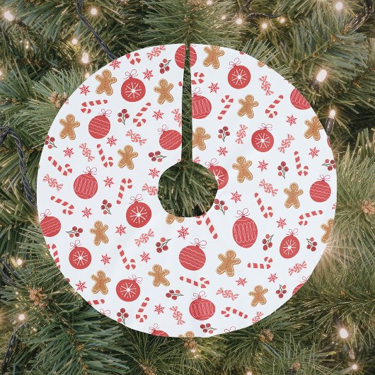 Kerstmis Rood Ornament Vakantie Kerstboom Rok