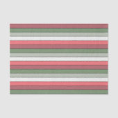 Kerstmis Rood Wit Groen Kleur Op Getextureerd Papi Tissuepapier (Voorkant)
