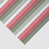 Kerstmis Rood Wit Groen Kleur Op Getextureerd Papi Tissuepapier (Detail)
