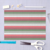 Kerstmis Rood Wit Groen Kleur Op Getextureerd Papi Tissuepapier (Craft)