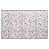 Kerstmis, rood, wit, sneeuwvlokken, winter stof (Yard (91,4 cm))