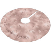 Kerstmis - Roos Gold - persoonlijk patroonpatroon Kerstboom Rok (Gekanteld)