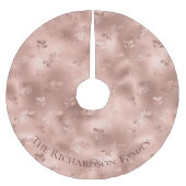 Kerstmis - Roos Gold - persoonlijk patroonpatroon Kerstboom Rok (Voorkant)