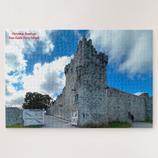 Kerstmis: Ross Castle Kerry Ireland Jig Legpuzzel (Horizontaal)