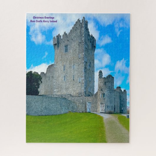 Kerstmis: Ross Castle Kerry Ireland Jig Legpuzzel (Verticaal)