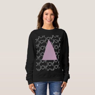 Kerstmis Roze Boom Winter Trui