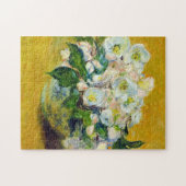 Kerstmis-Rozen (van Claude Monet) Legpuzzel (Horizontaal)