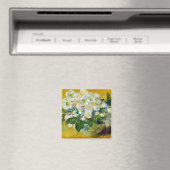 Kerstmis-Rozen (van Claude Monet) Magneet (Insitu (Vaatwasser))