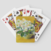 Kerstmis-Rozen (van Claude Monet) Pokerkaarten (Achterkant)