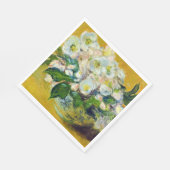 Kerstmis-Rozen (van Claude Monet) Servet (Hoek)