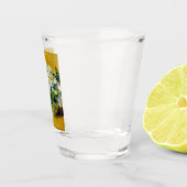 Kerstmis-Rozen (van Claude Monet) Shot Glas (Rechts)