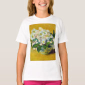 Kerstmis-Rozen (van Claude Monet) T-shirt (Voorkant)
