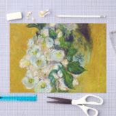 Kerstmis-Rozen (van Claude Monet) Tissuepapier (Craft)