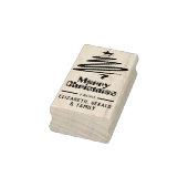 Kerstmis rubberen stempel (Stempel)