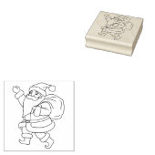 Kerstmis Rubberstempel (Gestempeld)