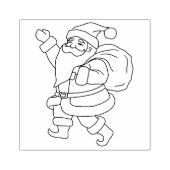 Kerstmis Rubberstempel (Afrduk)