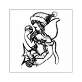 Kerstmis Rubberstempel (Afrduk)