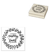 Kerstmis Rubberstempel (Gestempeld)