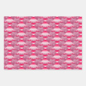 Kerstmis - Rudolf Reindeer Xmas Holiday Inpakpapier Vel (Voorkant 2)